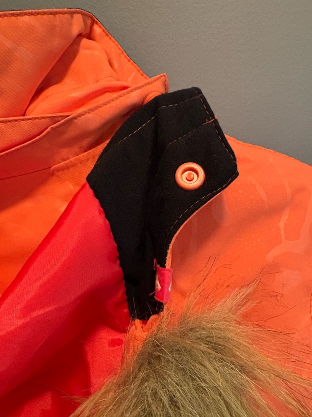 Roxy Women's Bright Orange Ski Jacket - Picture 8 of 12